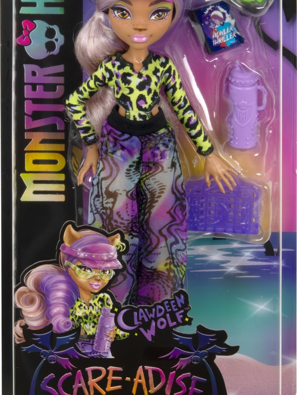 New Monster High Clawdeen Scareadise Doll